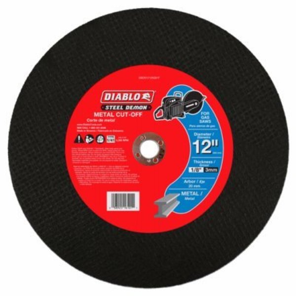 Bsc Preferred 12 MTL Cut Off Disc DBDS12125G01F